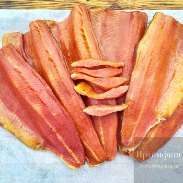 Филе форели слабосолёное на коже, 1 кг