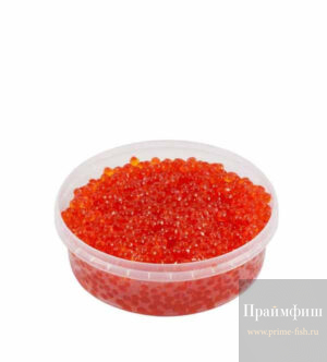 Икра кеты слабосолёная, 250 гр