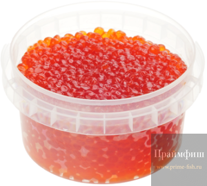 Икра Кижуча слабосолёная, 250 гр