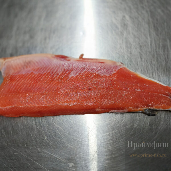 Филе форели слабосолёное на коже, 1 кг