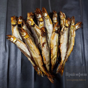 Корюшка холодного копчения, малосольная, икряная.