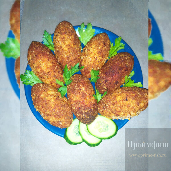 Котлеты из омуля