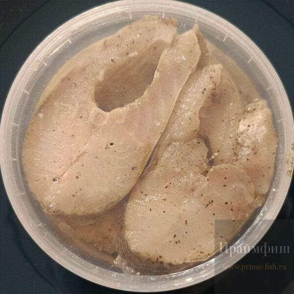 Муксун слабосолёный, кусочками, 450 г