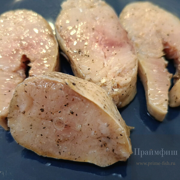 Муксун слабосолёный, кусочками, 450 г