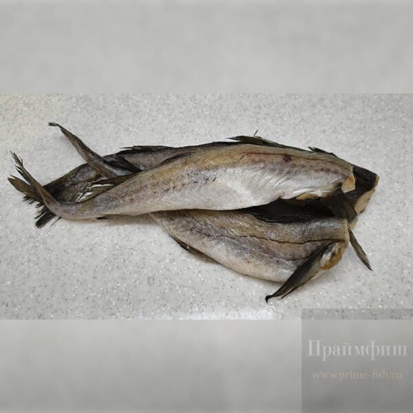 Минтай, свежемороженый, потрошёный, без головы